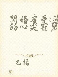 闪婚蜜爱:薄少的心尖宠儿