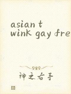 asian twink gay free封面