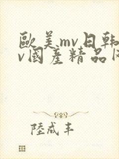 欧美mv日韩mv国产精品网站