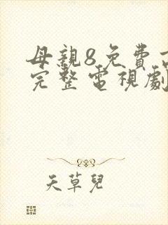 母亲8免费高清完整电视剧封面