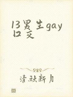 13男生gay囗交
