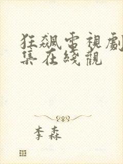 狂飙电视剧40集在线观封面