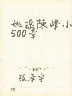 姚瑶陈峰小说1500章