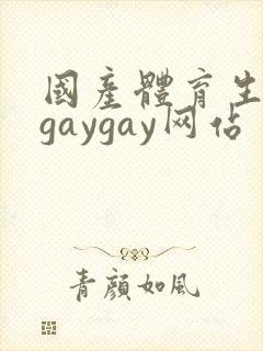 国产体育生男男gaygay网站