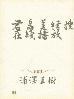 君岛美绪搜查官在线播放