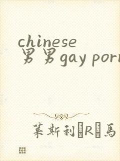 chinese男男gay porn网站