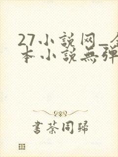 27小说网_全本小说无弹窗免费阅读