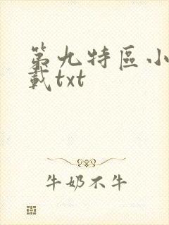 第九特区小说下载txt