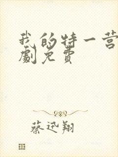 我的特一营电视剧免费