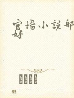 官场小说哪部最好封面