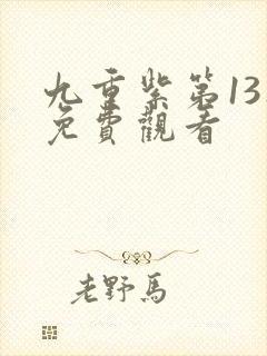 九重紫第13集免费观看