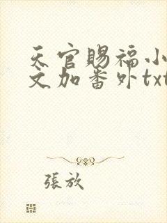天官赐福小说全文加番外txt