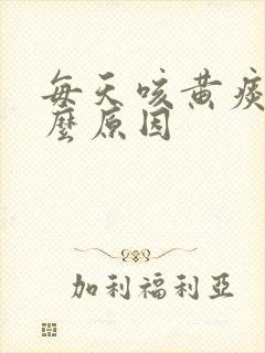 每天咳黄痰是什么原因封面