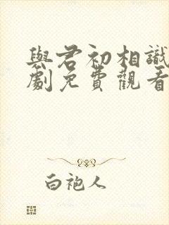 与君初相识电视剧免费观看第3集