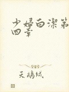 少妇白洁第三十四章封面