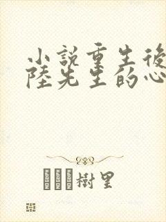 小说重生后成了陆先生的心尖宠