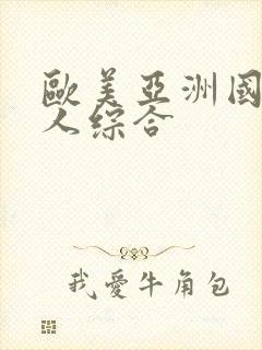 欧美亚洲国产成人综合