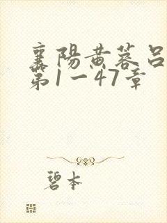 襄阳黄蓉吕文德第1一47章封面