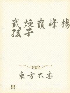 武炼巅峰杨开的孩子