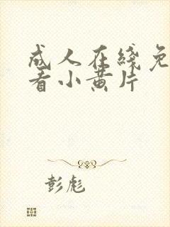 成人在线免费观看小黄片