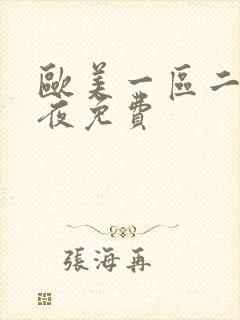 欧美一区二区午夜免费