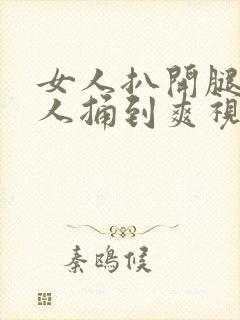 女人扒开腿让男人捅到爽视频