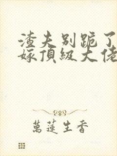 渣夫别跪了夫人嫁顶级大佬了免费阅读