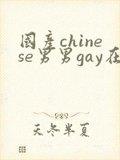 国产chinese男男gay在线观看