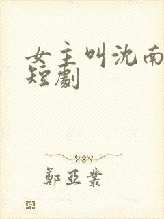 女主叫沈南音的短剧封面