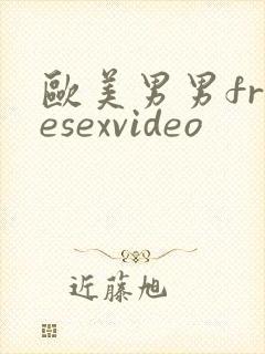 欧美男男freesexvideo