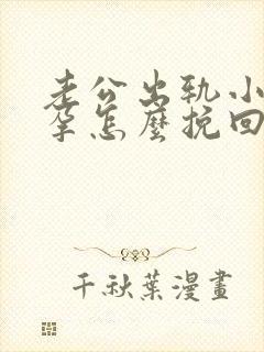 老公出轨小三怀孕怎么挽回