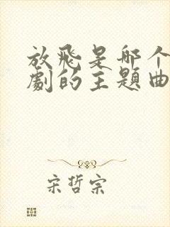 放飞是哪个电视剧的主题曲