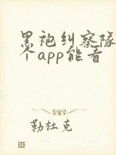 黑袍纠察队在哪个app能看