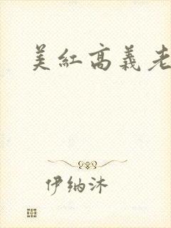 美红高义老七封面