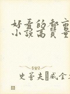 好看的都市言情小说高质量文笔好