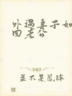 外遇妻子如何挽回老公