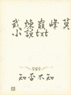 武炼巅峰莫默 小说txt