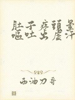 肚子疼头晕恶心呕吐出虚汗是怎么回事