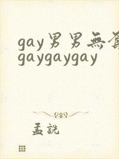 gay男男无套gaygaygay