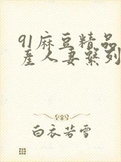 91麻豆精品国产人妻系列