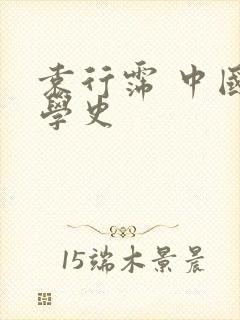 袁行霈 中国文学史封面