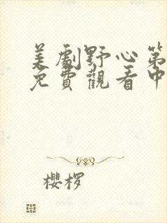 美剧野心第一季免费观看中文版