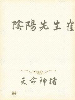 阴阳先生崔作非封面