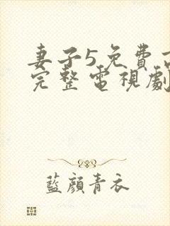 妻子5免费高清完整电视剧