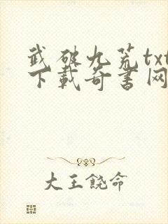 武破九荒txt下载奇书网