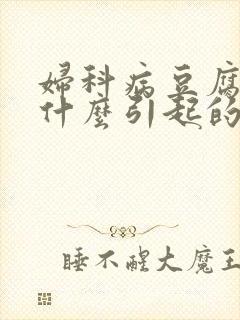 妇科病豆腐渣是什么引起的