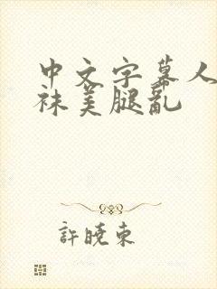 中文字幕人妻丝袜美腿乱