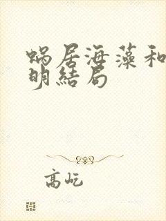 蜗居海藻和宋思明结局封面