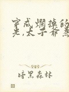 穿成烂掉的白月光,太子爷为了女主