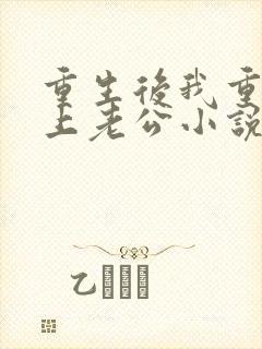 重生后我重新追上老公小说阅读全文